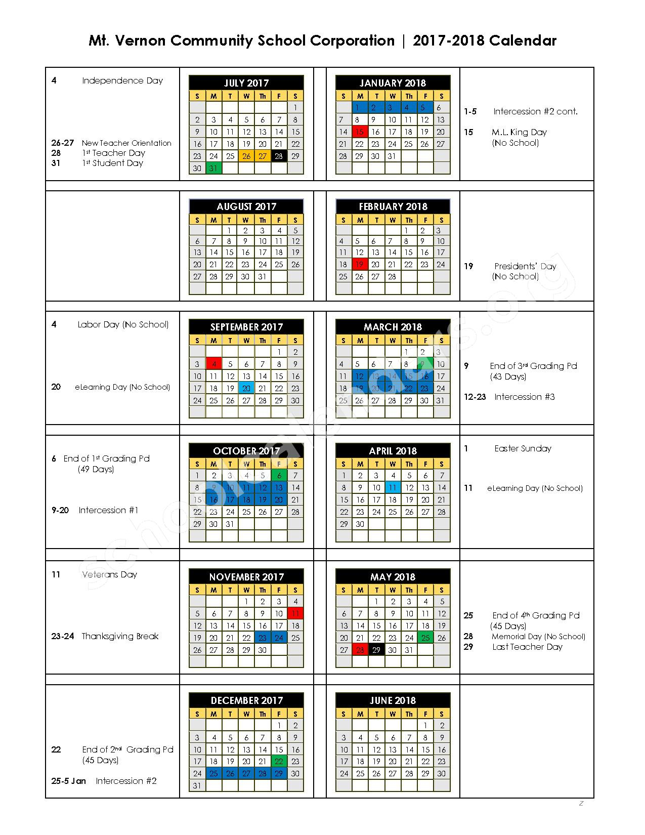 Mcgowen Elementary School Calendar 2023