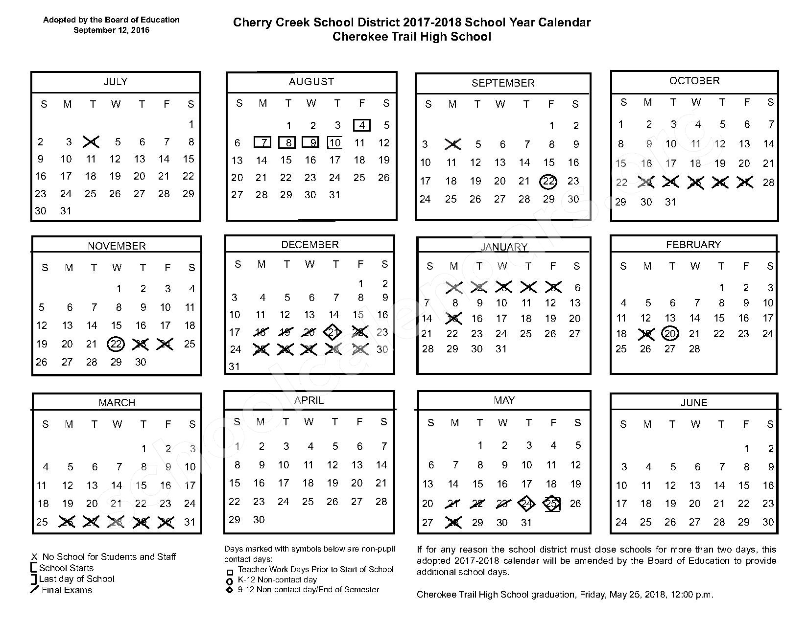 Aurora High School Calendar 2023 - Schoolcalendars.net
