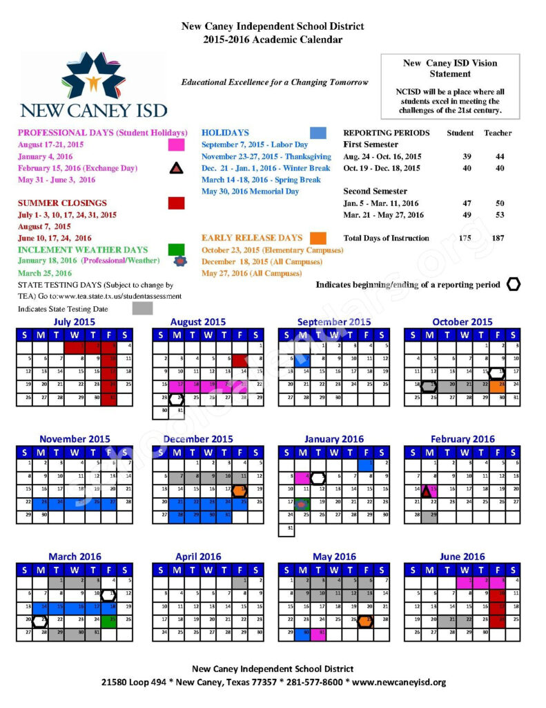 Coeur Dalene School District Calendar Printable Calendar Template 2021