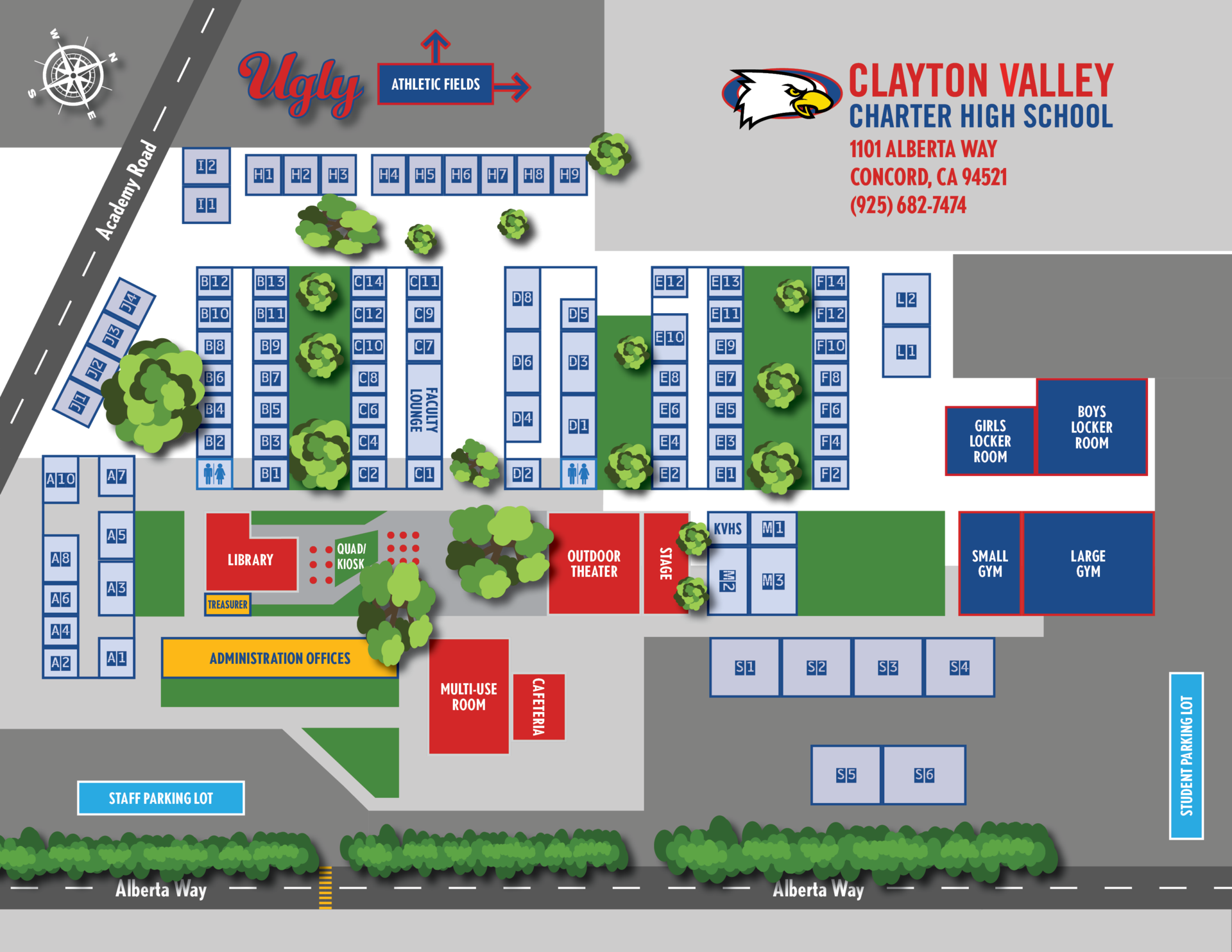 Clayton Valley Charter High School Calendar 2022