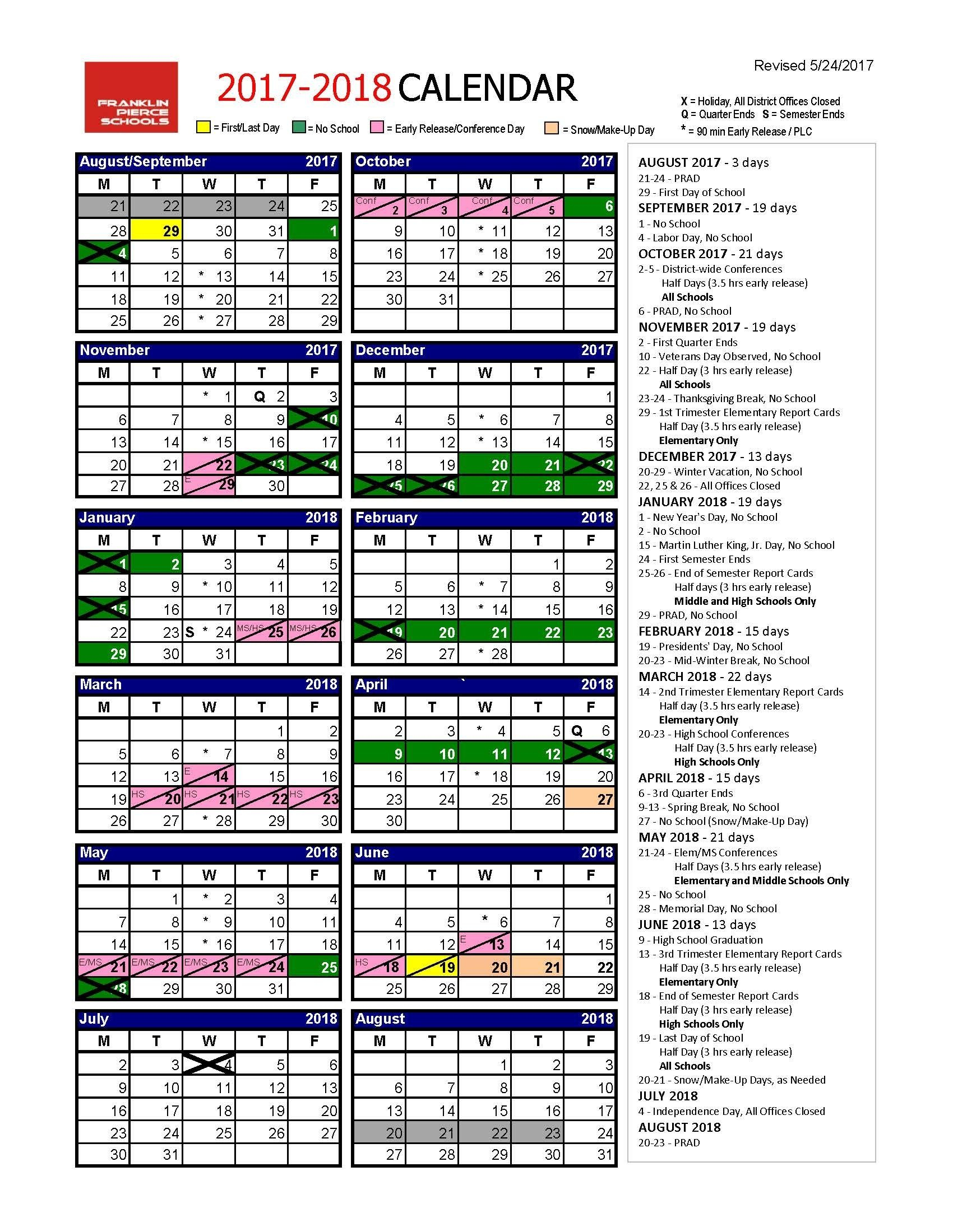 Oxnard Elementary School District Calendar 2022 Schoolcalendars