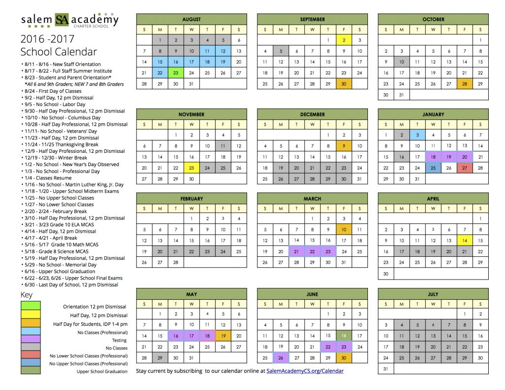 Salem Public Schools Calendar 2022 Schoolcalendars