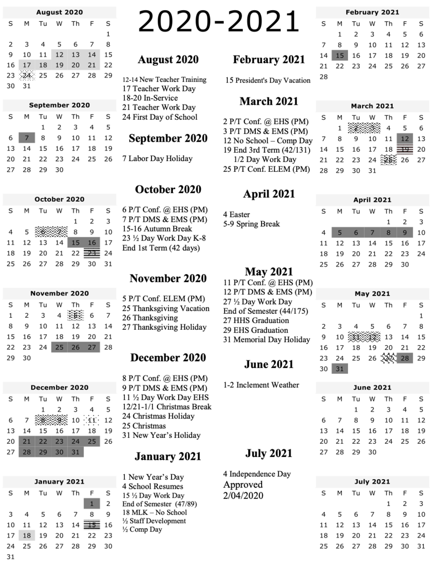 White County High School Calendar 2024