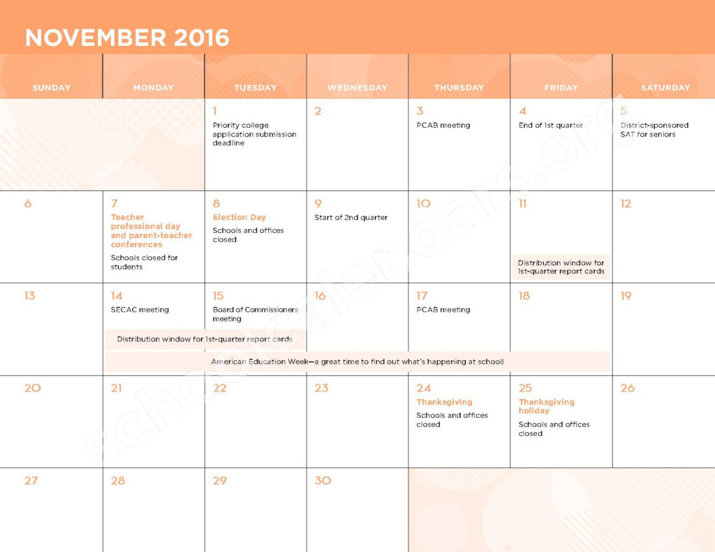 Baltimore City Public Schools Calendars Baltimore MD