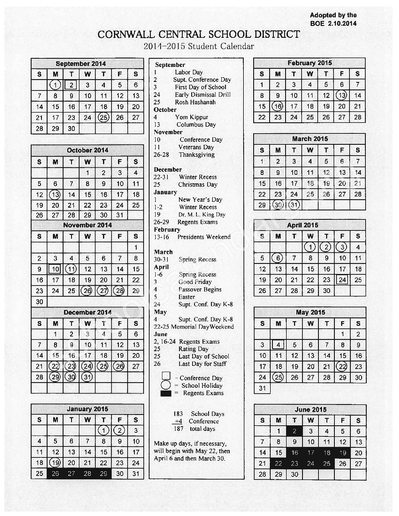 cornwall-school-district-calendar-2023-schoolcalendars