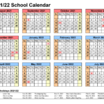 Escambia County School District Calendar 2021 22 Important Update