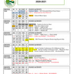 Instructional Calendar Fallbrook Union Elementary School District