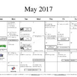 2016 2017 Monthly Calendar Okoboji Community School District Iowa