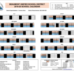 Beaumont Usd Calendar Customize And Print