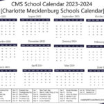CMS School Calendar 2023 24 Charlotte Mecklenburg Schools