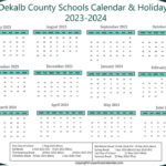 Dekalb County Schools Calendar Holidays 2023 2024