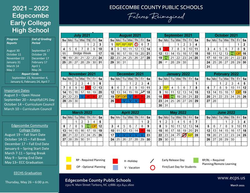 Ecps Calendar Customize And Print