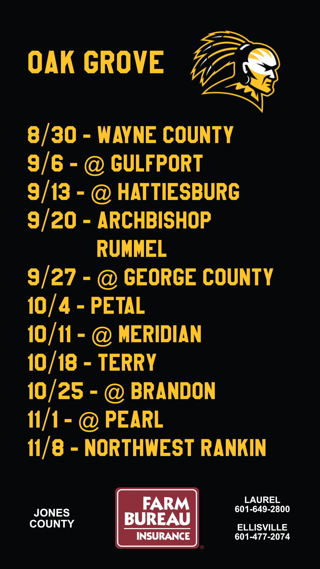 Oak Grove High School Calendar 2023