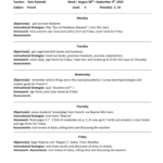 Greater Latrobe School District Weekly Lesson Plan