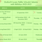 Harford County Public Schools Calendar With Holidays 2022 2023