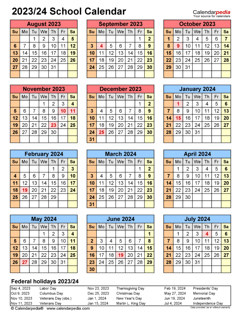 High Resolution Creighton Academic Calendar 2023