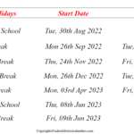 Philadelphia School District Calendar 2022 2023 With Holidays In PDF