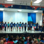 Seffner Elementary Students Celebrate Spruced Up Baseball Diamond