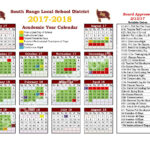 South Range High School Calendars Canfield OH