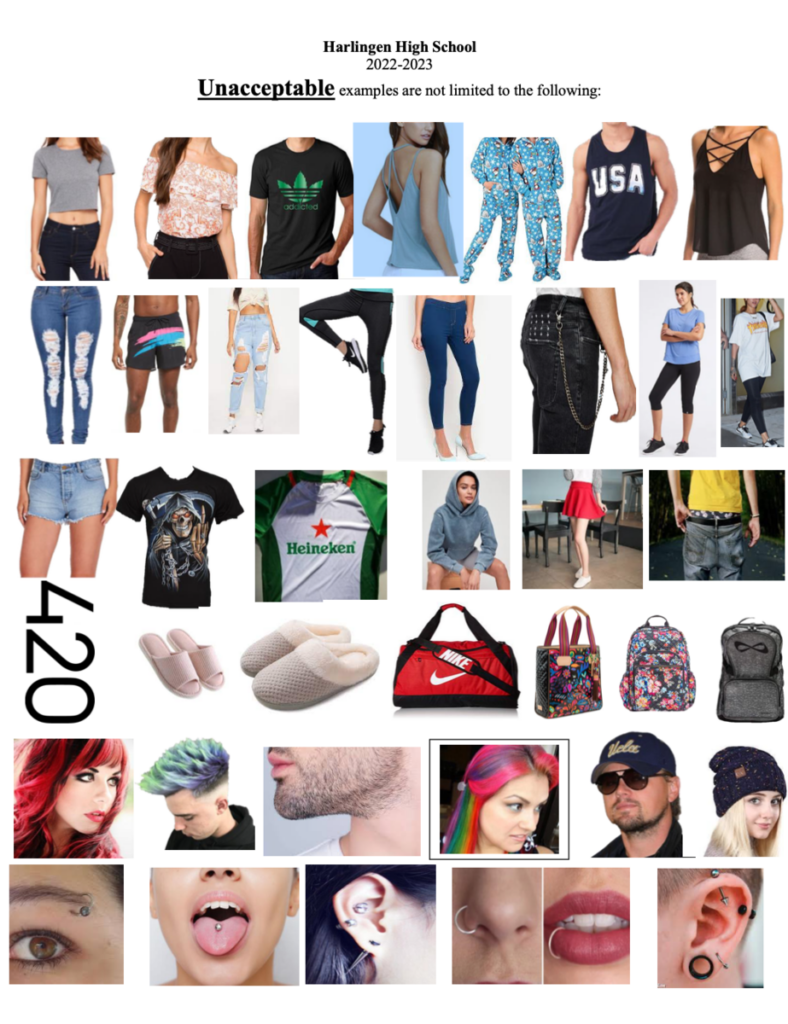 Student Dress Code For Students Harlingen High School