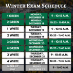 2023 Fall Semester Exam Schedule Trinity High School