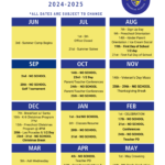 2024 2025 At A Glance Calendar Holy Cross Catholic School