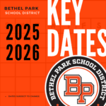 2025 2026 Bethel Park School District Key Dates Calendar Bethel Park School District