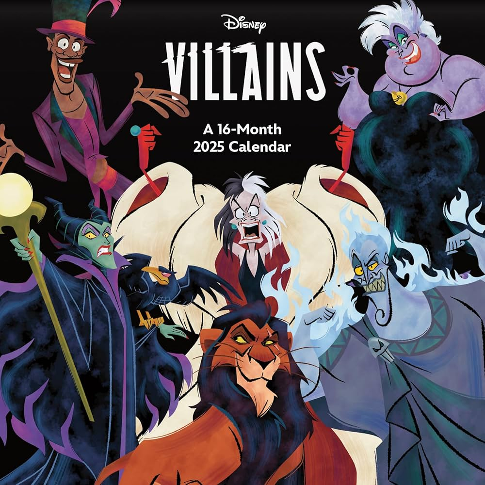 2025 Disney Villains Wall Calendar Trends International 9781438899046 Amazon Books 2025 Disney Villains Wall Calendar Trends International 9781438899046 Amazon Books