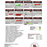 2026 2027 HCS School Calendar Henderson County Schools