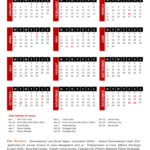 2026 Kenyan Calendar Diligent Environmental Consultancy Limited DECL