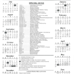 25 26 LCS School Calendar North Lincoln Middle