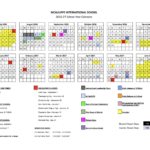 26 27 McAuliffe Calendar McAuliffe International School