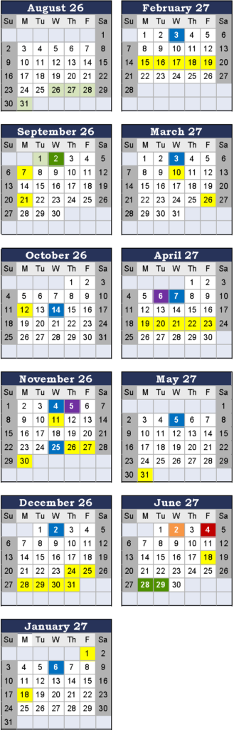 Academic Calendar 2026 27 Wellesley Public Schools Academic Calendar 2026 27 Wellesley Public Schools