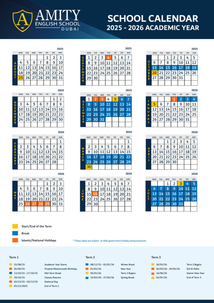 Amity English School Dubai Best British Curriculum School