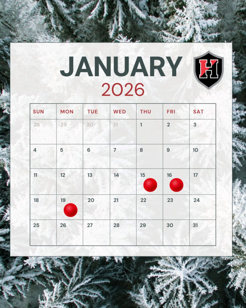 As We Kick Off The New Calendar Year Here s A Look At The Important Student Dates For The Remainder Of January Thursday 1 15 Early Dismissal Secondary Only Friday 1 16 