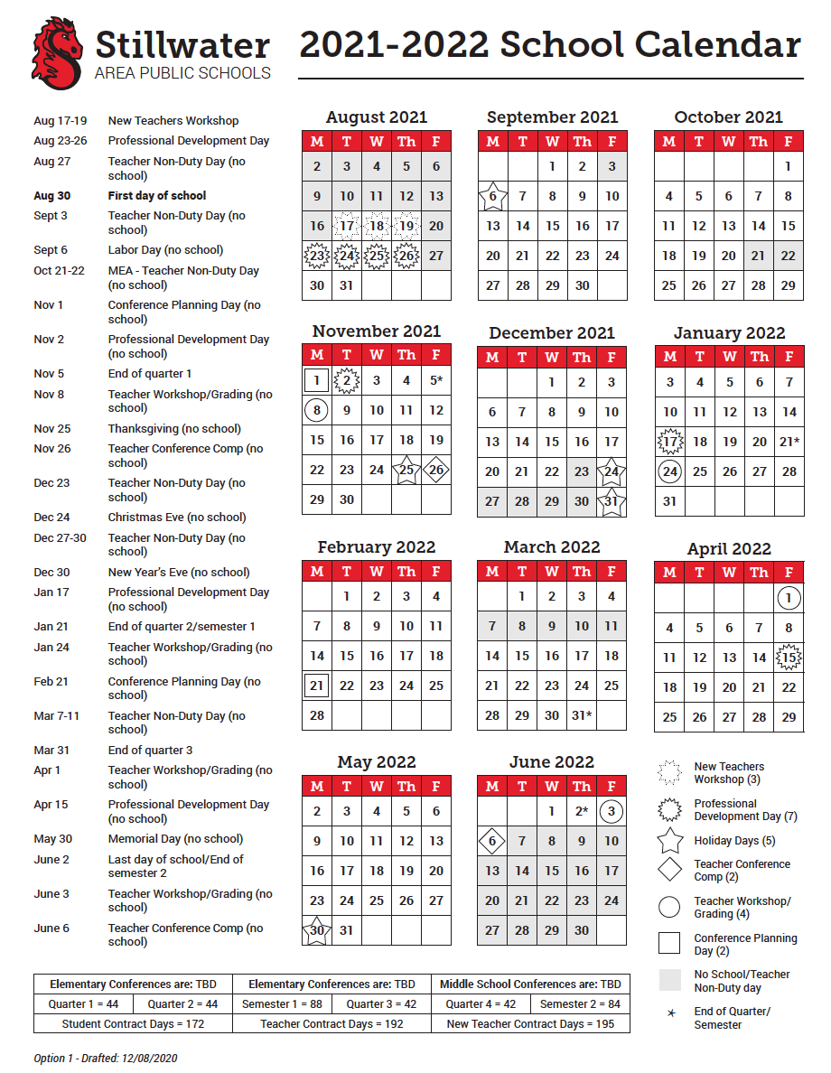 Before Labor Day After Labor Day District News Detail Stillwater Area Public Schools ISD 834