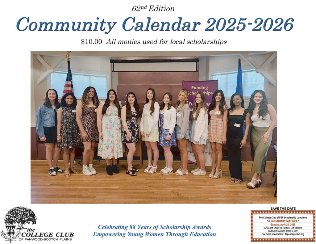 Calendar For 2025 26 Now Available The College Club Of Fanwood Scotch Plains
