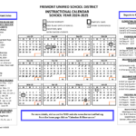 Calendar Fremont Unified