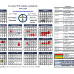 Calendar Pamlico Christian Academy