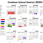 Chatham County School Calendar 2025 2026 Academic Holidays
