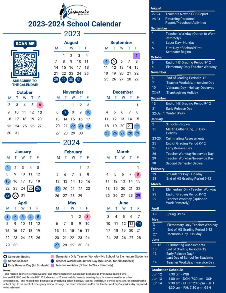 Chesapeake Public Schools Unveil 202526 Calendar Ellene Noellyn Speaks To Families On Start Date Timing Saint Augustines University