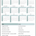 Chicago Public School Calendar 2025 2026 Dates