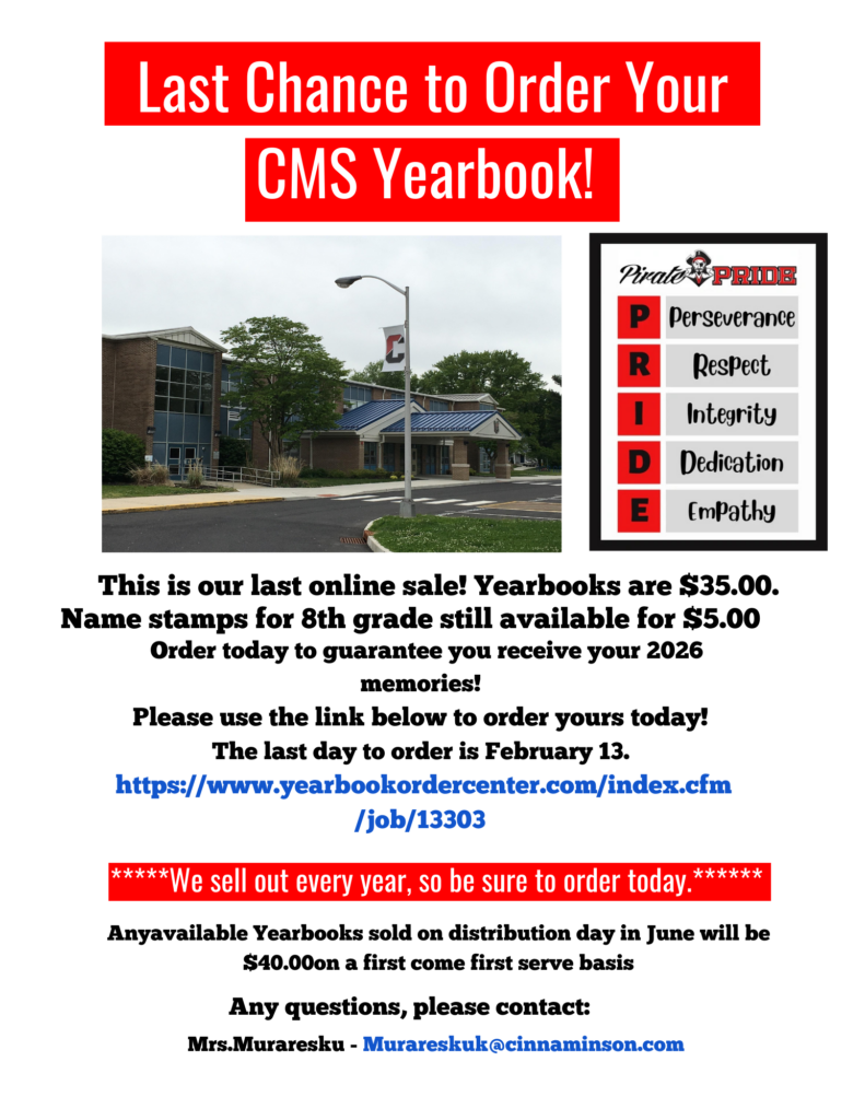 Cinnaminson Middle School Home Cinnaminson Middle School Home