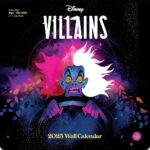 Disney Villains 2025 Wall Calendar Chronicle Books 9781797228815 Amazon Books