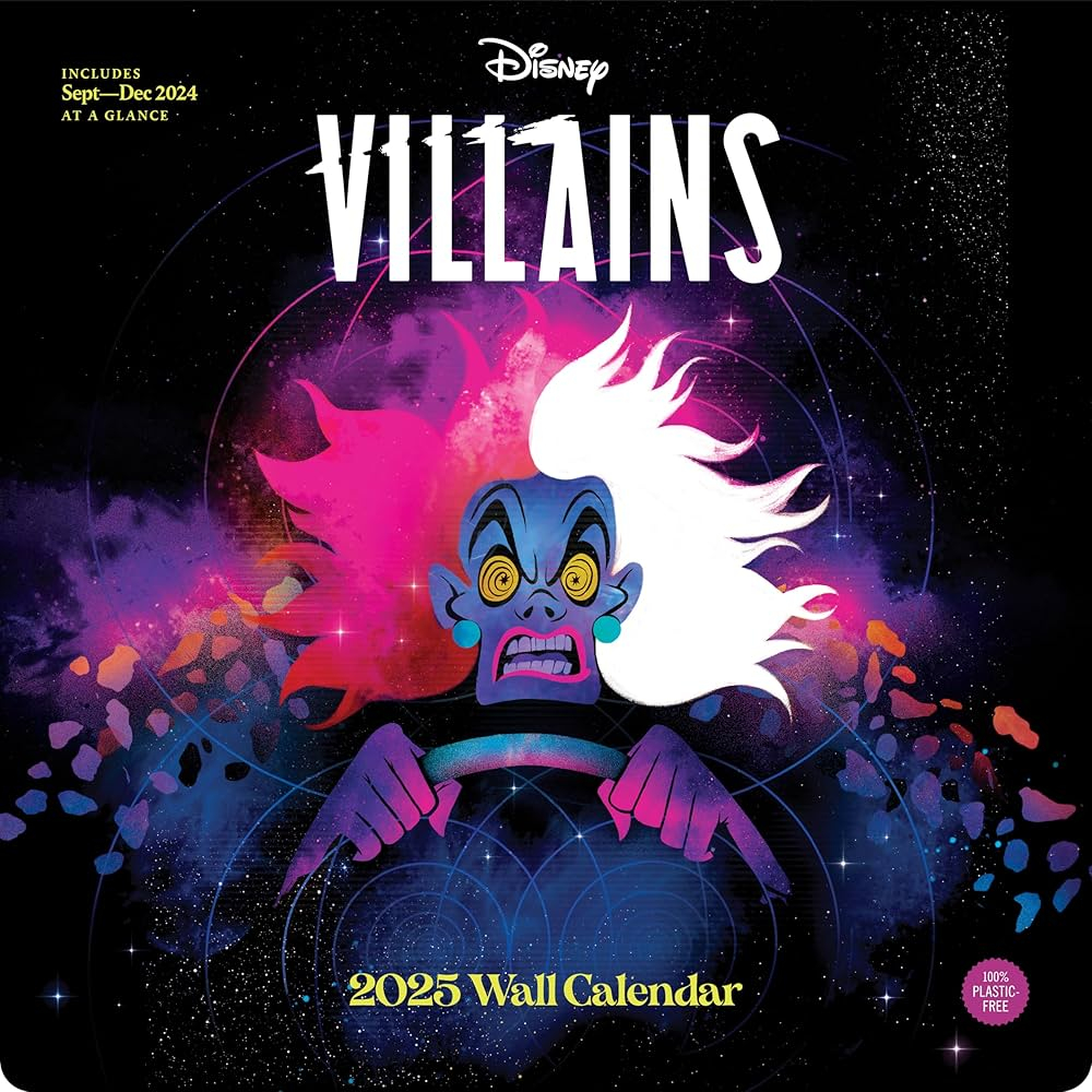 Disney Villains 2025 Wall Calendar Chronicle Books 9781797228815 Amazon Books Disney Villains 2025 Wall Calendar Chronicle Books 9781797228815 Amazon Books