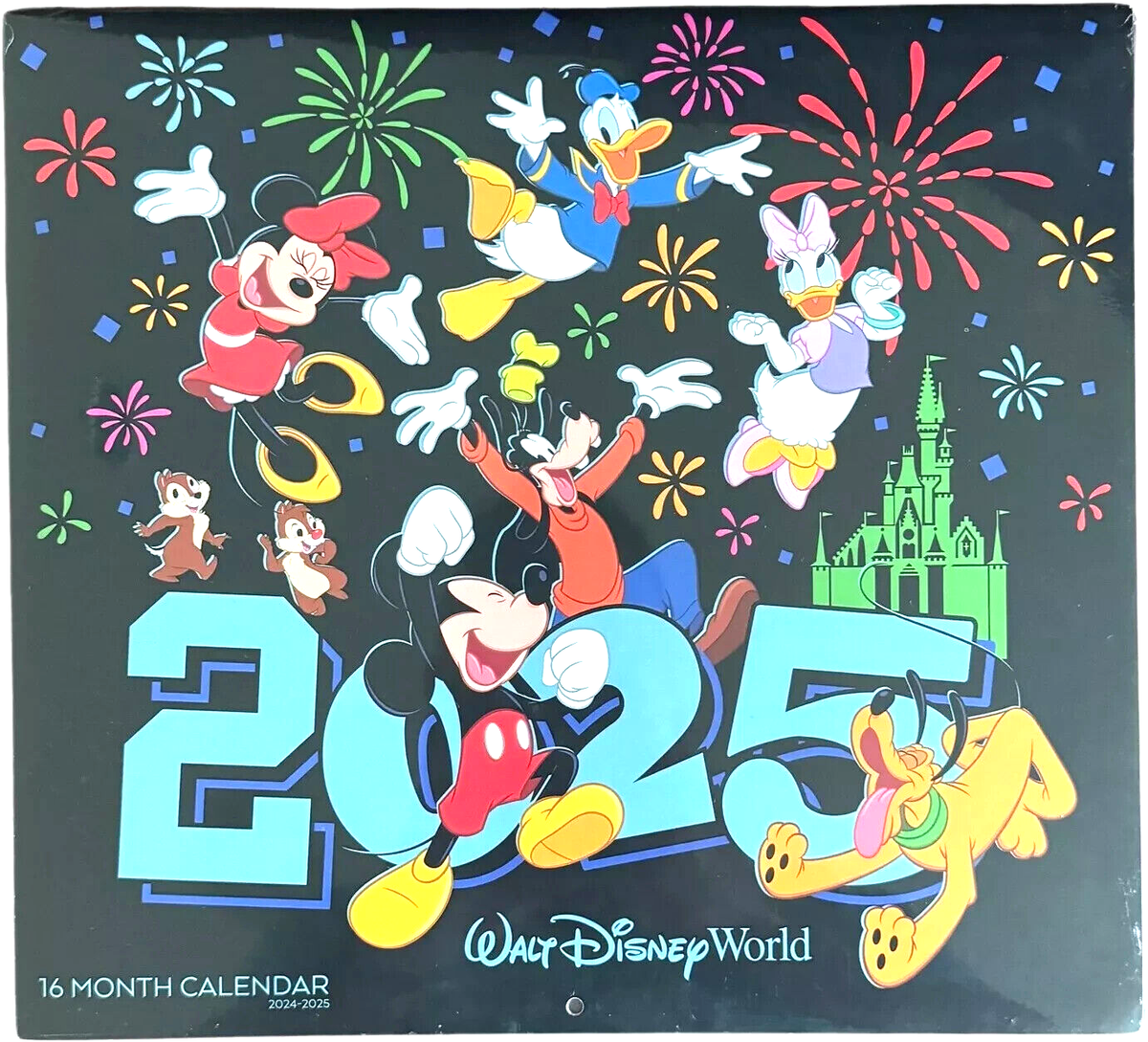 Disney World 2025 Wall Calendar NEW EBay