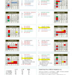 District 33C Calendar Printable Alphabet Charts