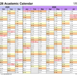 Evc Academic Calendar 2025 Printable