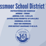 Flossmoor School District 161 K 5 Schedule Western Avenue Elementary