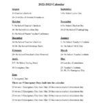 For Those Of You Who Are Planners Here Is The Calendar That Was Approved By Our School Board For 2022 2023 For A More Detailed List Of School Days Events And Holidays We